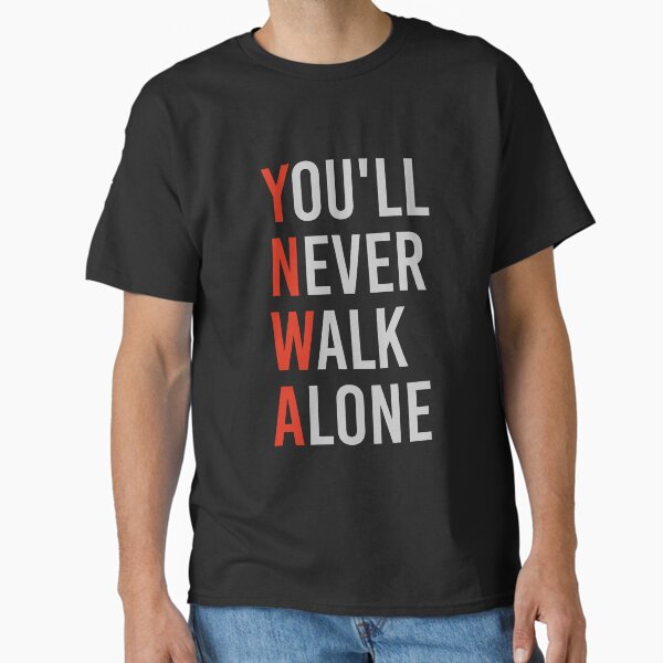 Item preview, YNWA - You will never Walk alone - Liverpool FC quote designed and sold by happy-capy.
