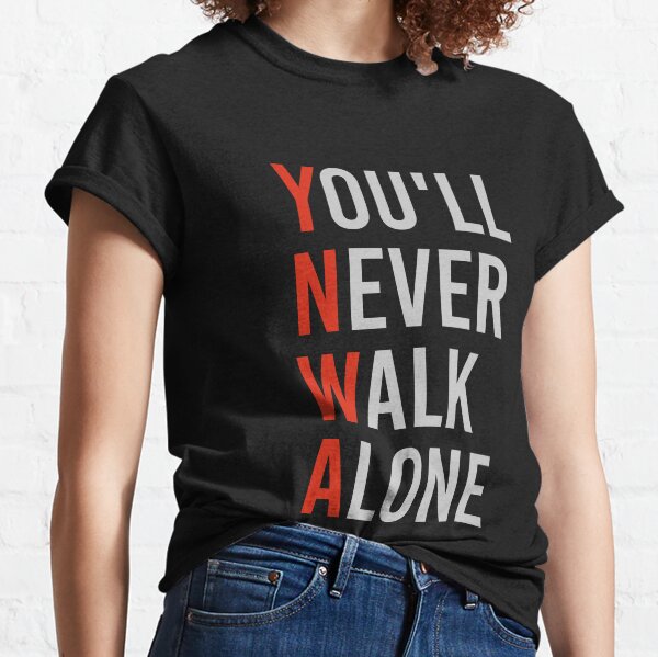 Item preview, YNWA - You will never Walk alone - Liverpool FC quote designed and sold by happy-capy.