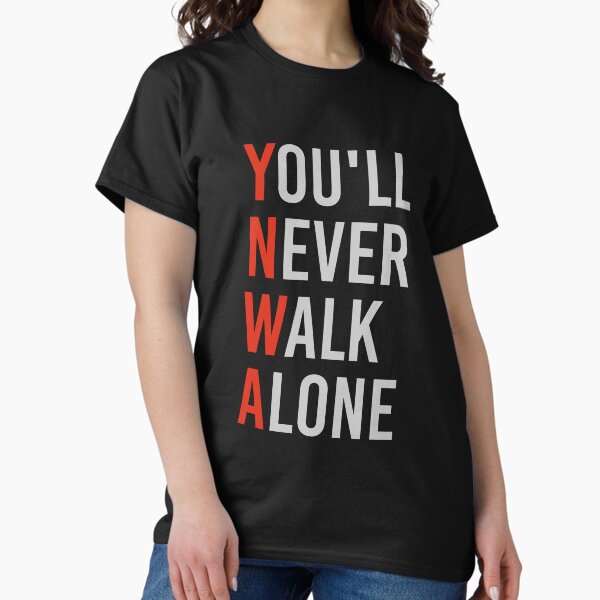 Item preview, YNWA - You will never Walk alone - Liverpool FC quote designed and sold by happy-capy.