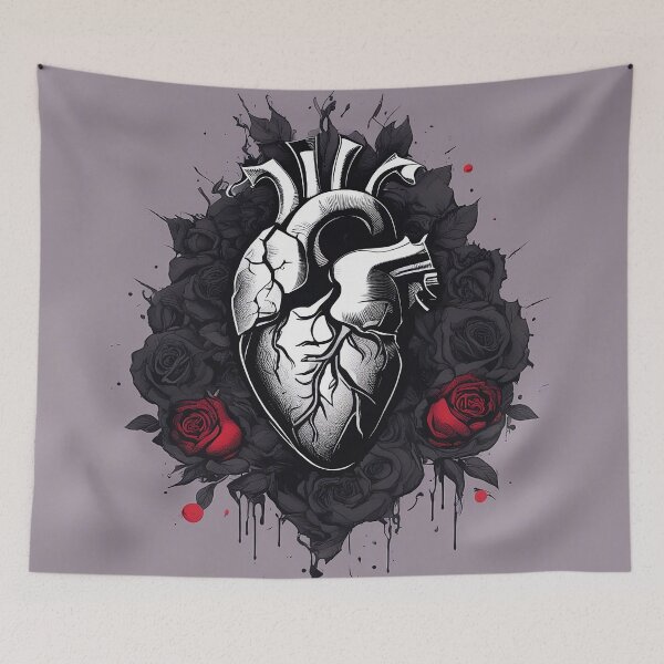 Item preview, Whispered Wounds: The Silent Symphony of the Heart designed and sold by The-Library.