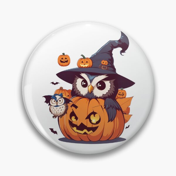 Item preview, Cute Big Eyed Owl Wearing Wizard Hat 2 designed and sold by NidADesign.