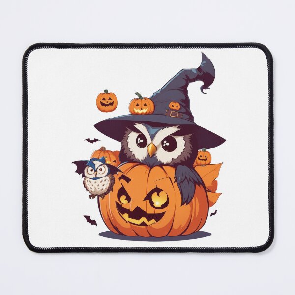 Item preview, Cute Big Eyed Owl Wearing Wizard Hat 2 designed and sold by NidADesign.