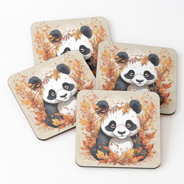 Item preview, Aesthetic Portrait: Panda Serenity Harmonious Hues designed and sold by Noorkin.