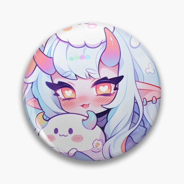 Item preview, Kawaii Chibi Demon Anime Girl designed and sold by bubblegoth.