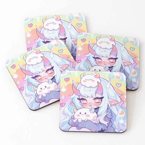 Item preview, Kawaii Chibi Demon Anime Girl designed and sold by bubblegoth.