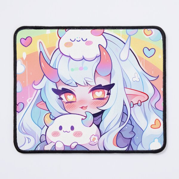 Item preview, Kawaii Chibi Demon Anime Girl designed and sold by bubblegoth.