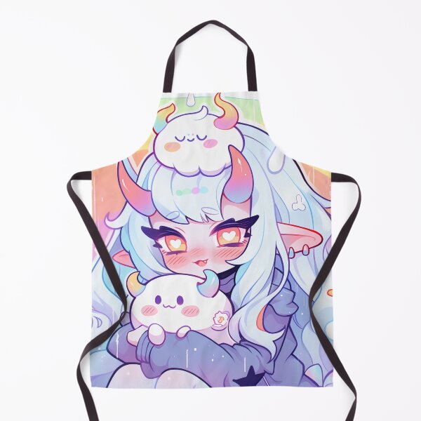 Item preview, Kawaii Chibi Demon Anime Girl designed and sold by bubblegoth.