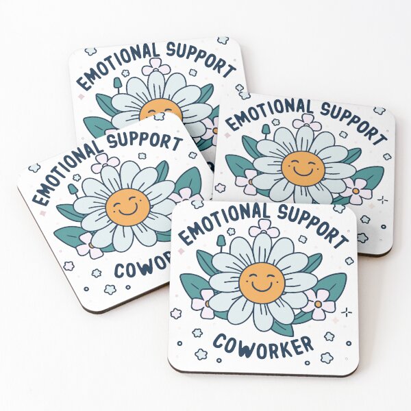 Item preview, Emotional support coworker, colleague gift, best coworker gift, office friend designed and sold by OlivedesignsIN.