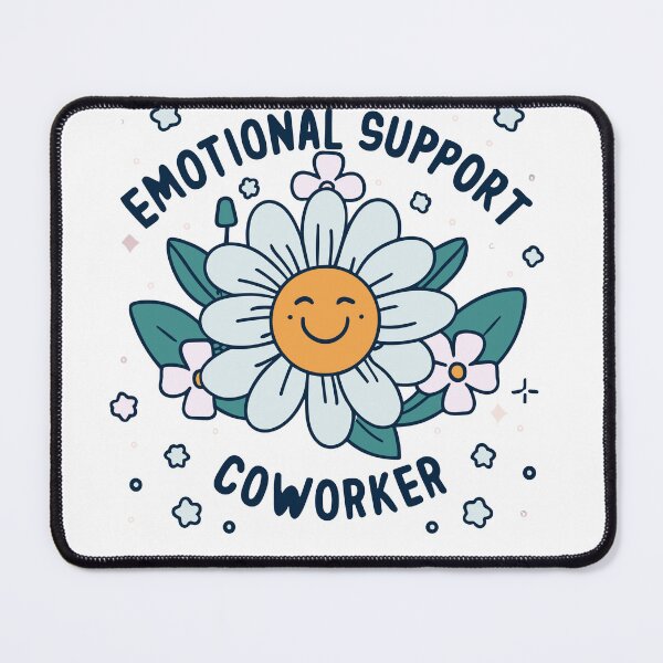 Item preview, Emotional support coworker, colleague gift, best coworker gift, office friend designed and sold by OlivedesignsIN.