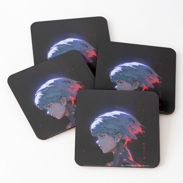 Item preview, Cyberpunk Rei Ayanami designed and sold by animaesthetic.