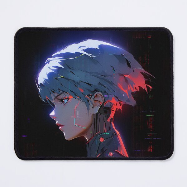 Item preview, Cyberpunk Rei Ayanami designed and sold by animaesthetic.