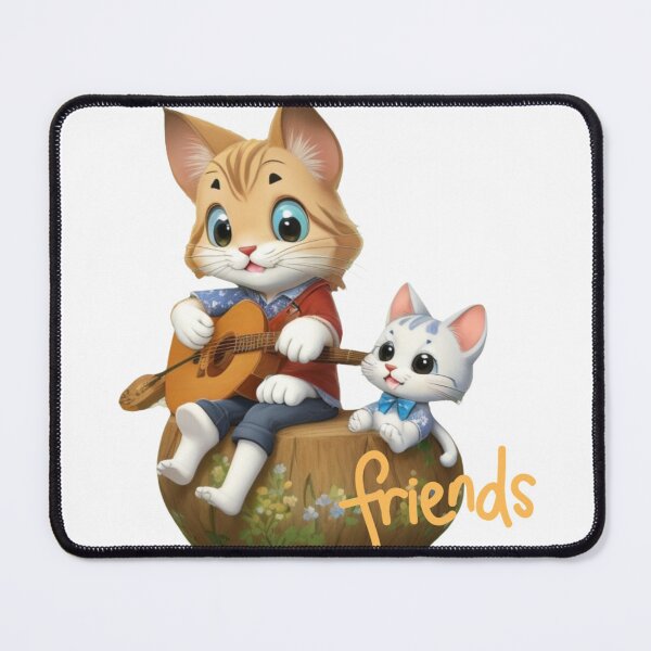 Item preview, Clipart of cute cat friends. designed and sold by Vegasstickers.