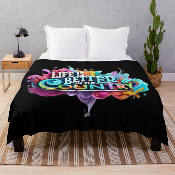 Item preview, Life Is Better In The Country, Colorful Designed  designed and sold by RiffRaffGraffix.