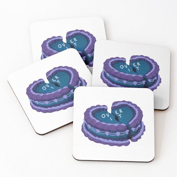 Item preview, Over It cake sticker designed and sold by kelseyjsketches.