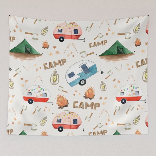 Item preview, Let’s Go Camping designed and sold by GreenStardust.