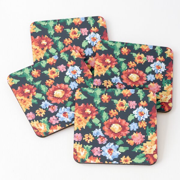 Item preview, textile and wallpaper patterns. a printable digital illustration work. floral print designs. designed and sold by APHIDAT-TA.