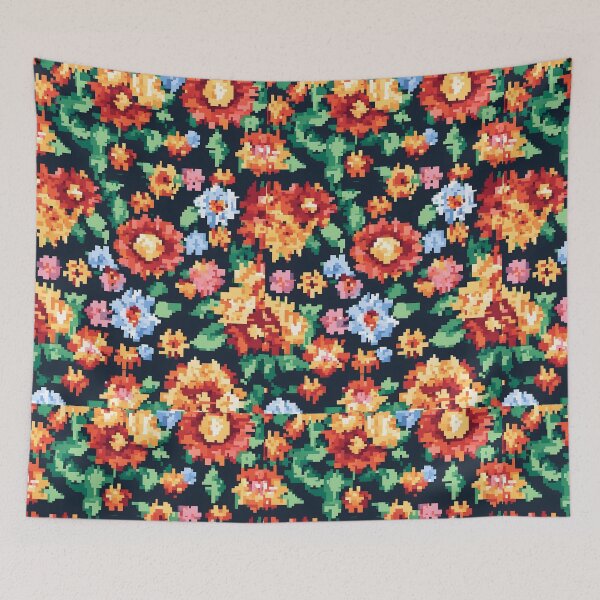 Item preview, textile and wallpaper patterns. a printable digital illustration work. floral print designs. designed and sold by APHIDAT-TA.
