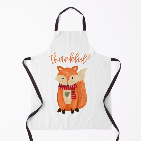 Item preview, Thankful Thanksgiving with Cute Vintage Fox designed and sold by sassandsun.
