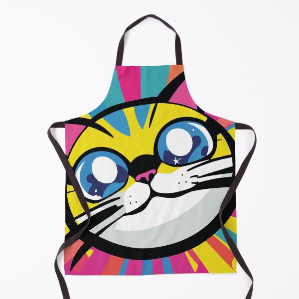 Item preview, funny Colorful Cat Face, best gift for cat lover national cat day 2023 designed and sold by BEE-CREATIVO.