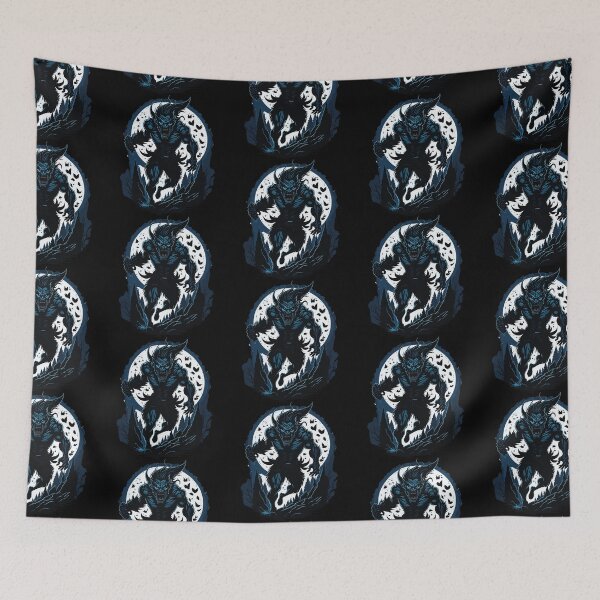 Item preview, Werewolf Running - Gothic Lycanthrope designed and sold by Getup-clothing.