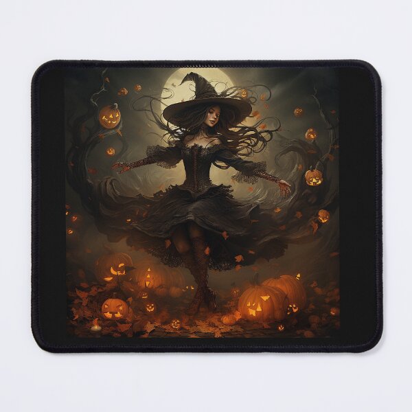 Item preview, Halloween dancing pumpkin witch designed and sold by FantasyGate.