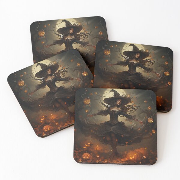 Item preview, Halloween dancing pumpkin witch designed and sold by FantasyGate.