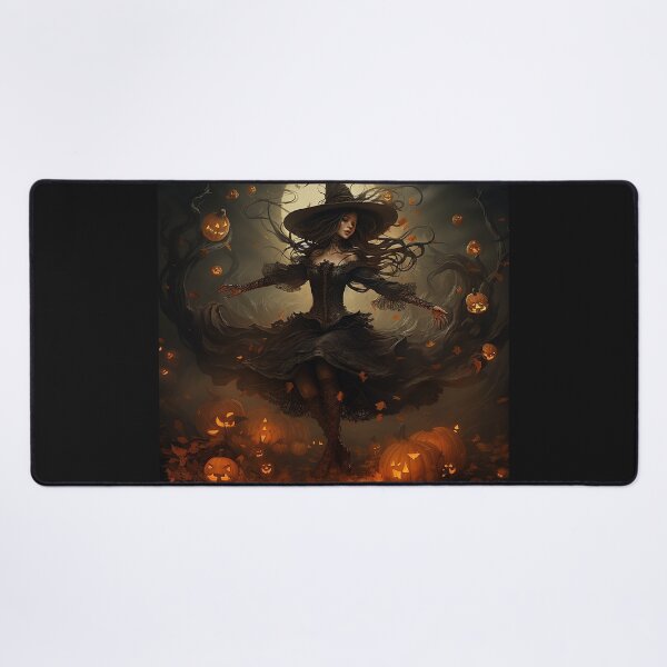 Item preview, Halloween dancing pumpkin witch designed and sold by FantasyGate.