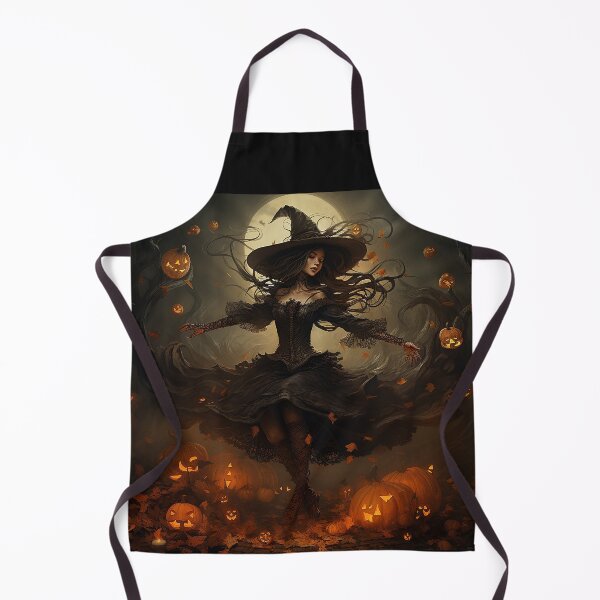 Item preview, Halloween dancing pumpkin witch designed and sold by FantasyGate.