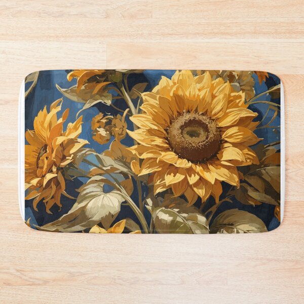 Item preview, Vintage illustrator of beautiful Sun flowers designed and sold by ARTw23.