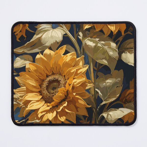 Item preview, Vintage illustrator of beautiful Sun flowers designed and sold by ARTw23.