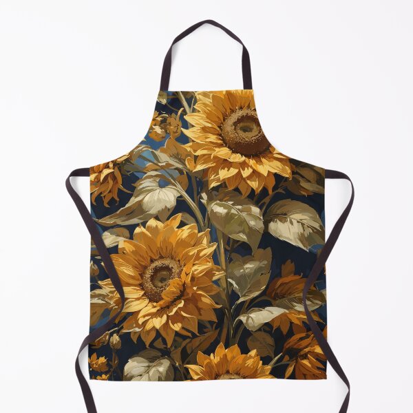 Item preview, Vintage illustrator of beautiful Sun flowers designed and sold by ARTw23.