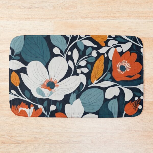 Item preview, Flower Template Scandinavian 019 designed and sold by Alexis Art Collection.