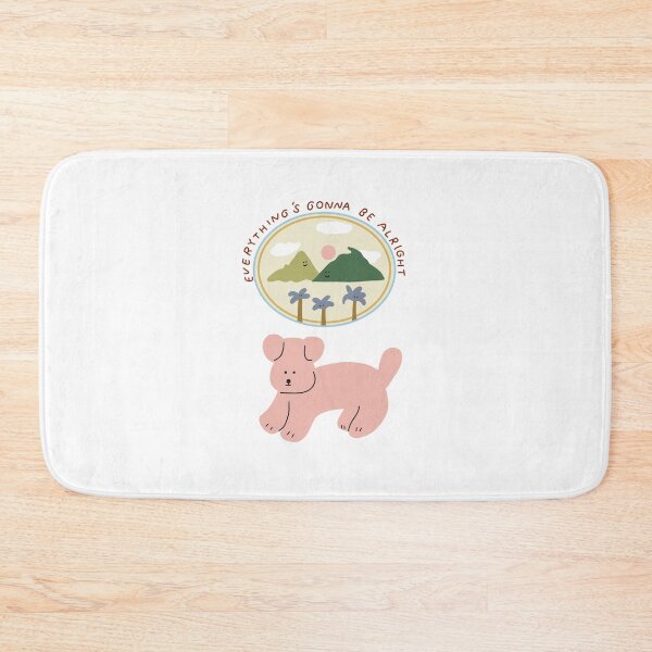 Item preview, Everything Is Gonna Be Alright Dog designed and sold by sleepycharis.
