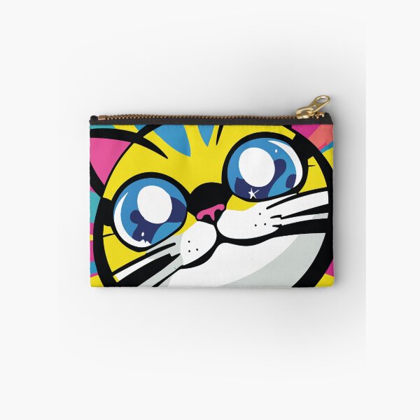 Item preview, funny Colorful Cat Face, best gift for cat lover national cat day 2023 designed and sold by BEE-CREATIVO.