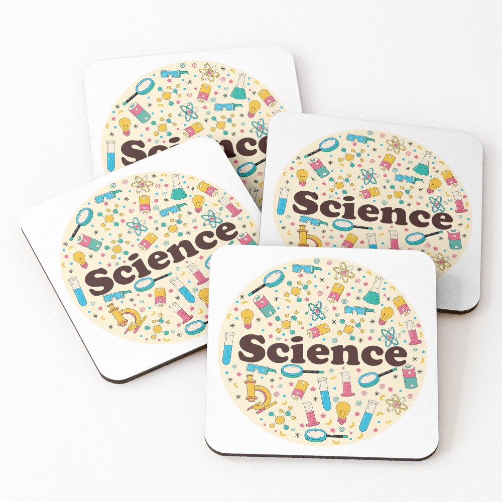 Item preview, Coasters (Set of 4) designed and sold by ScienceCorner.