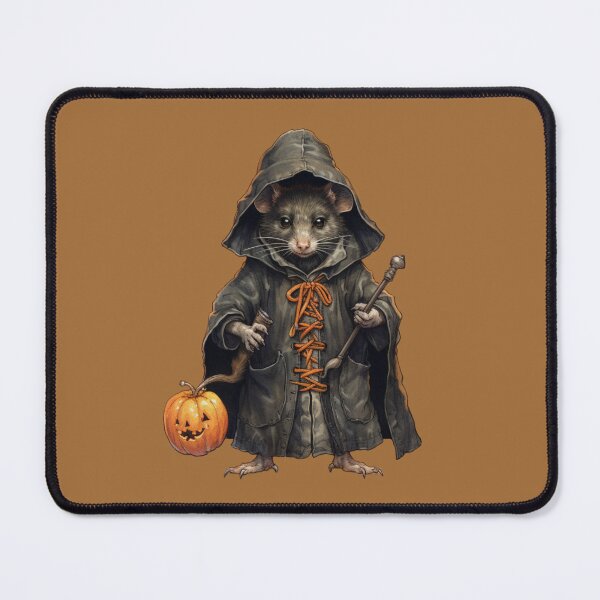 Item preview, "Spooky Rat Magician with Pumpkin Halloween Costume" designed and sold by GhostGolden.
