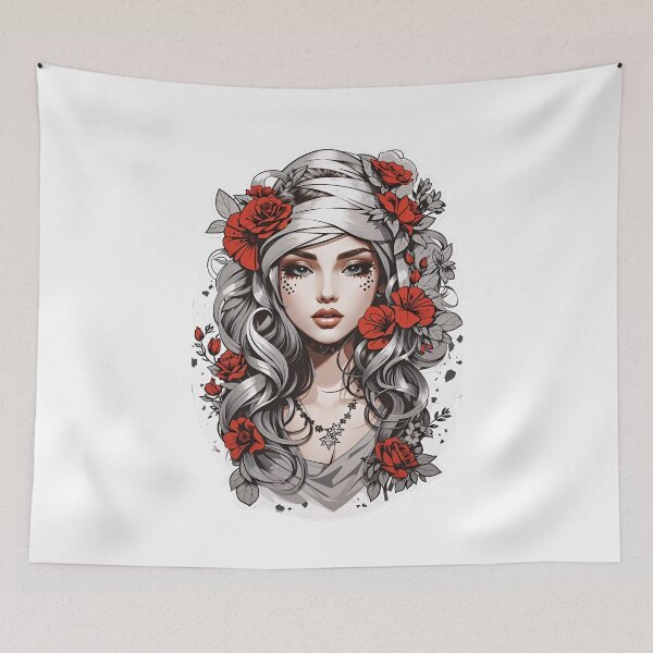 Item preview, Unique style girl 13 designed and sold by RabbitPrints.