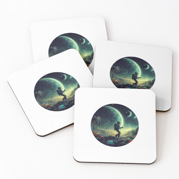 Item preview, Astronaut Walking on an Exoplanet designed and sold by Minimug.