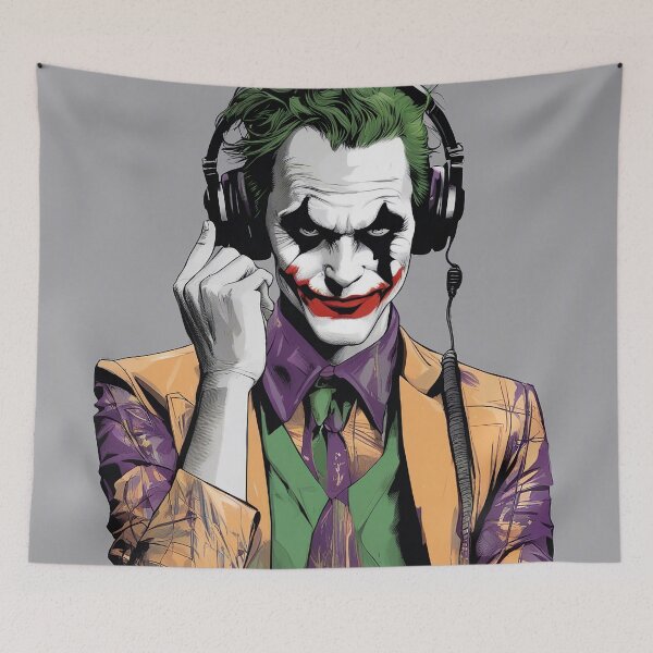 Item preview, Spooky Sinister Clown Art – Unique Halloween Horror Design designed and sold by The-Library.