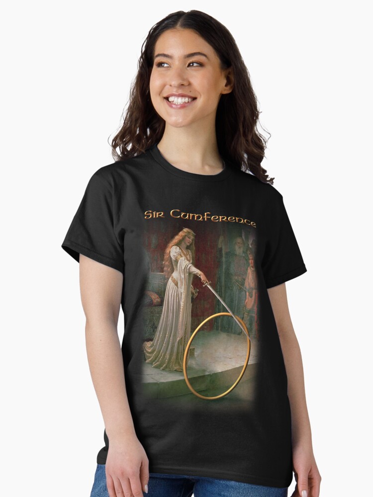 Thumbnail 1 of 7, Classic T-Shirt, Sir Cumference - Medieval Circumference designed and sold by snazzyseagull.