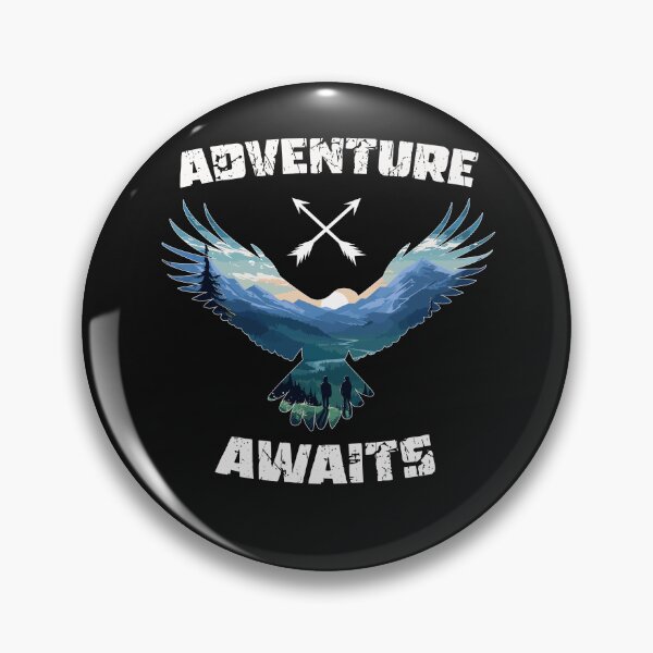 Item preview, Adventure Awaits (Black) designed and sold by Gongolee.