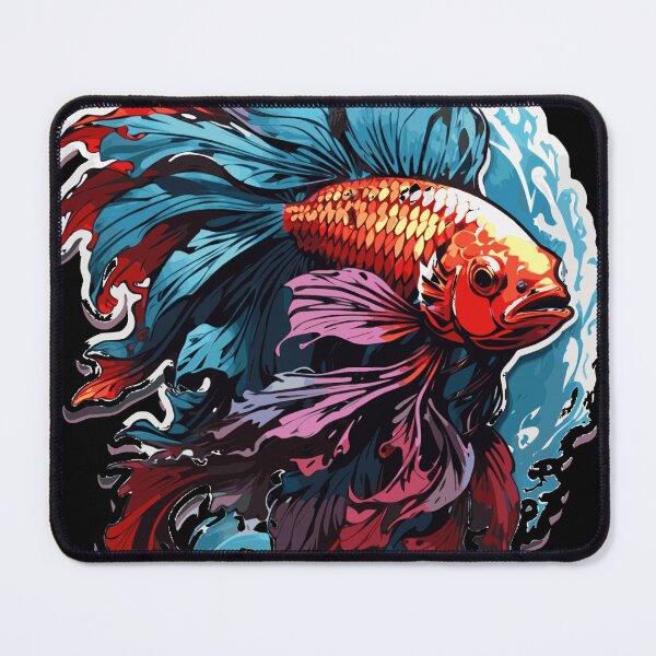 Item preview, Koi Betta Fish Portrait  designed and sold by Fenderbender00.