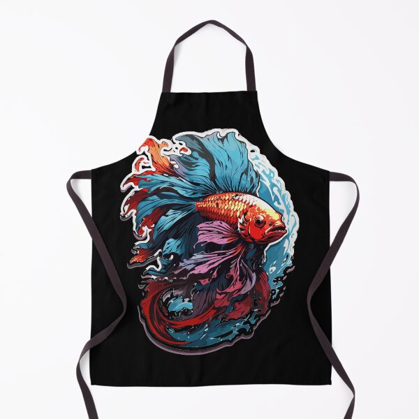 Item preview, Koi Betta Fish Portrait designed and sold by Fenderbender00.