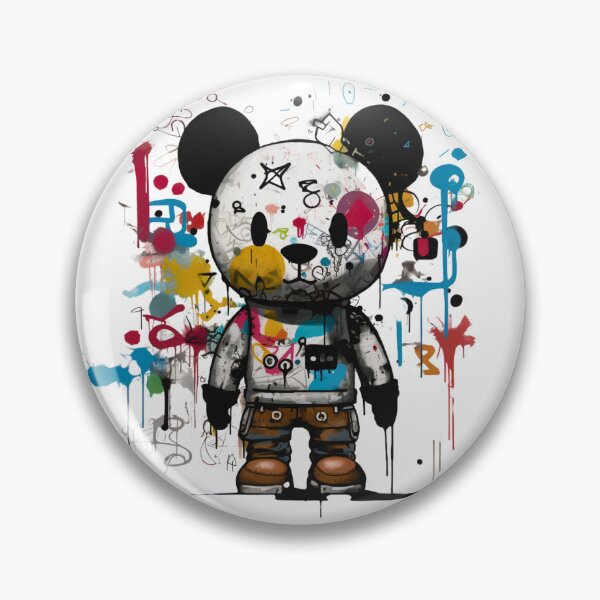 Item preview, Bear-y Stylish: A Contemporary Artistic Twist on a Classic Creature! designed and sold by Moisky Art.