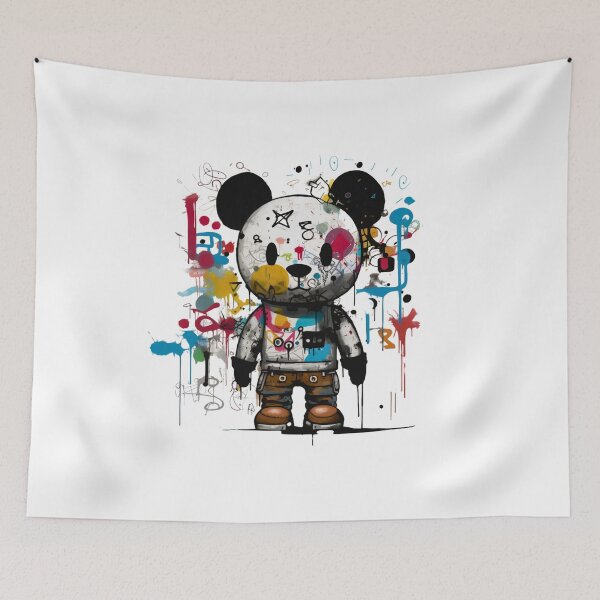Item preview, Bear-y Stylish: A Contemporary Artistic Twist on a Classic Creature! designed and sold by Moisky Art.