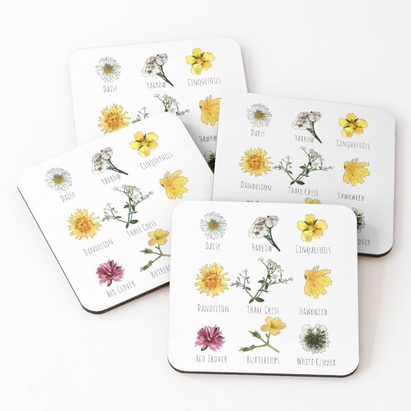 Item preview, Meadow flowers designed and sold by MC Art Studio.