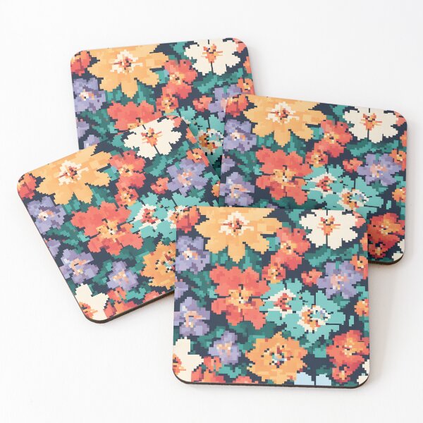 Item preview, textile and wallpaper patterns. a printable digital illustration work. floral print designs. designed and sold by APHIDAT-TA.