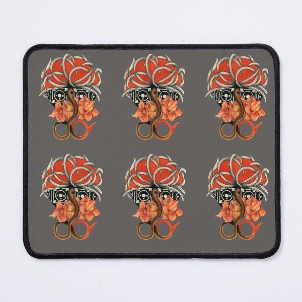 Item preview, Orange tailed skink with flowers and grass designed and sold by KnowingWonder.