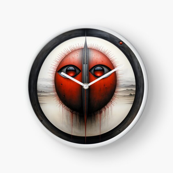 Crimson Paradox | Alien Odyssey Clock