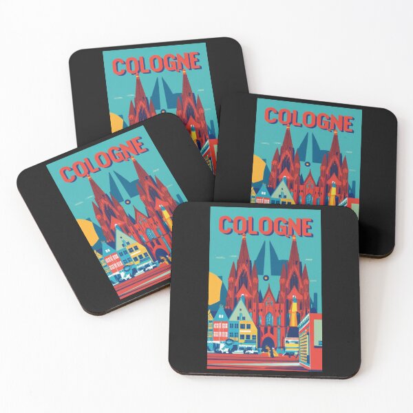 Item preview, A Vintage Travel Art of Cologne - Germany  designed and sold by GoodOldVintage.